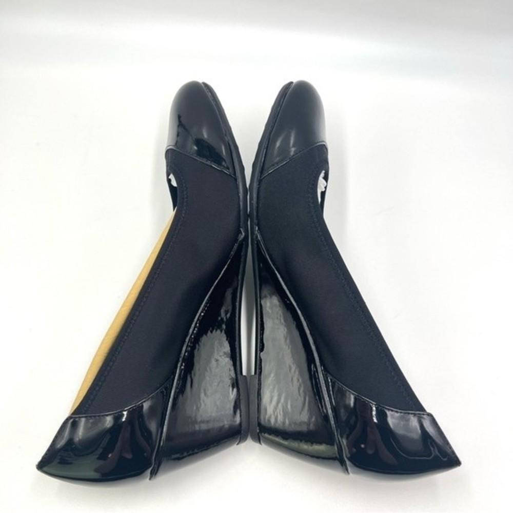 LifeStride Women's Juliana Stretch Black Wedge Pumps Heels Shoes Size 8 - Picture 6 of 13